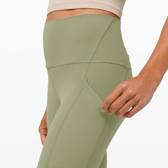 Lululemon Align High Rise Pant with Pockets 25" Rosemary Green - Picture 3 of 7